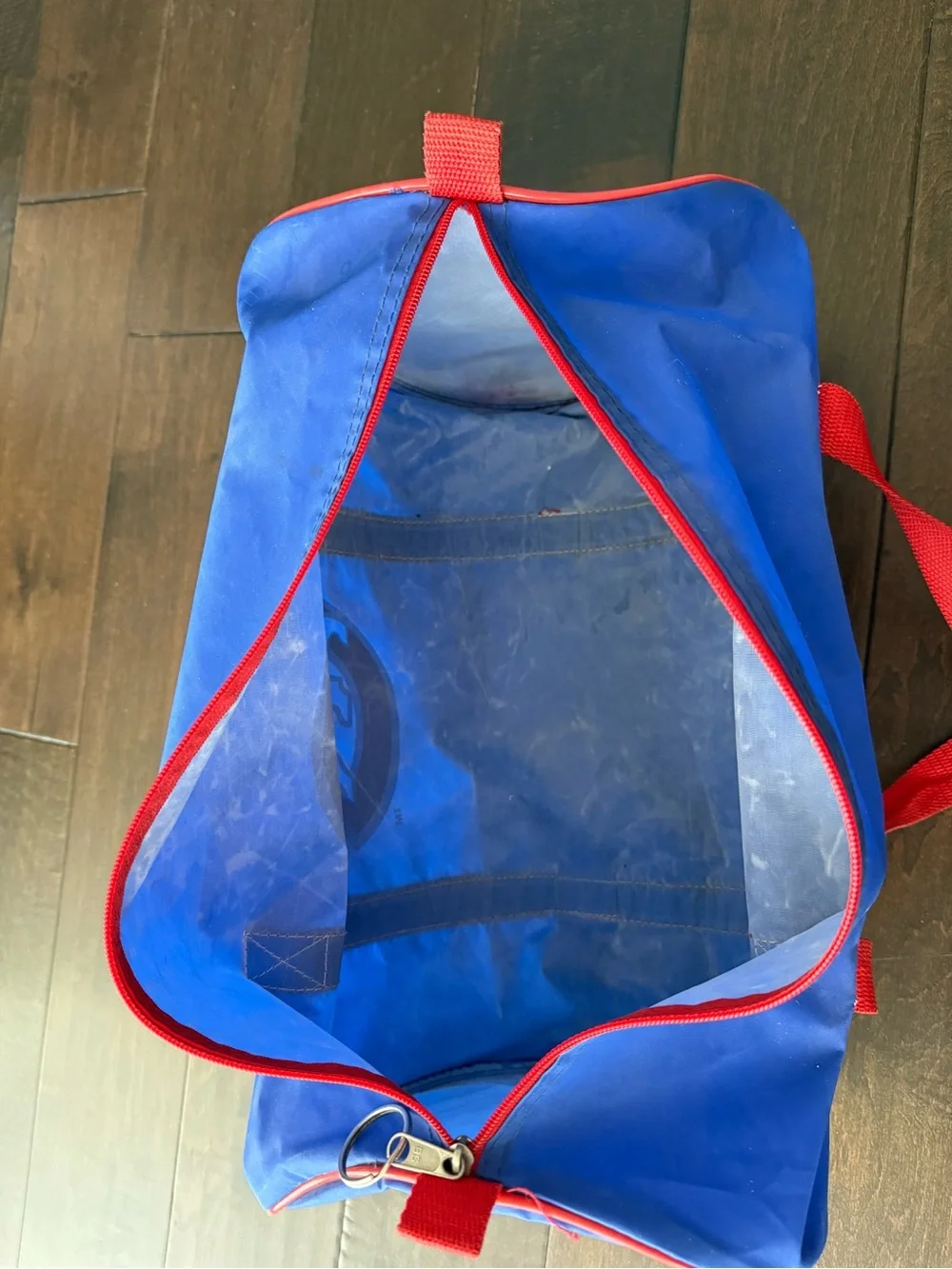 Vintage Chicago Cubs duffel bag